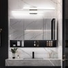 PRESDE 32 Inch LED Bathroom Vanity Light Bar, Modern Brushed
