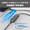 Buffalo LUD-U3-CU101BK/N Giga Compatible, Type-C 4-in-1 Docking Station LAN Adapter