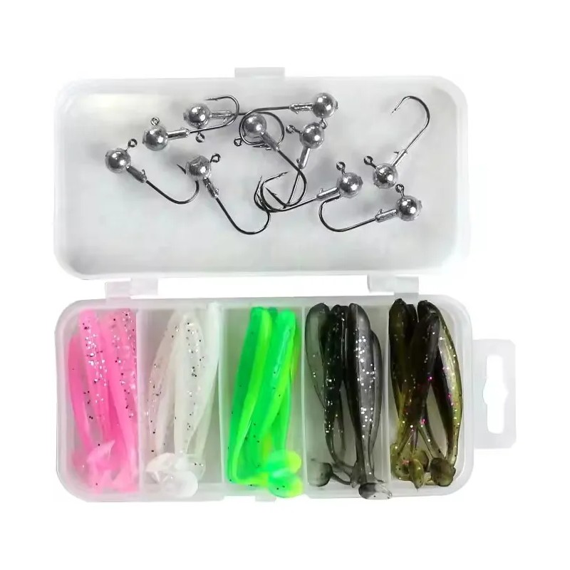 Juego Señuelos Pesca Bravmack 25 Pzs 5.5 Cm Nude