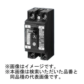 Panasonic Small Earth Leakage Circuit Breaker 2P1E with O.C. 15A 10mA BJS1511N