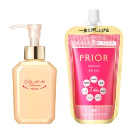 Priol Moisturizing Beauty Lift Gel Limited Set, Sp, Pleasant Aroma Bouquet Faint Scent, 4.2 fl oz (120 mL) + 4.1 fl oz (105 ml)