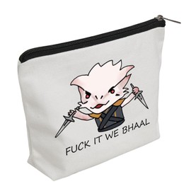 WZJHCL BG3 Makeup Pouch Astarion Cosmetic Kit Bag BG3 Gamer Storage Pouch Bag Bhaal Durge Lover Gift (Bhaal)