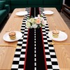 6 Pcs Plastic Racing Car Table Runners 14" x 108"