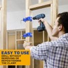 BLEKOO 4 Pack Cabinet Clamps for Installation, Solid Drilling Tool