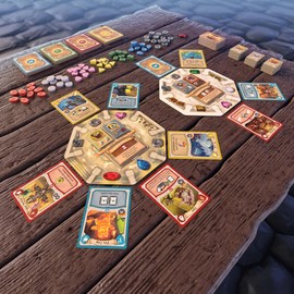 Sinister Fish Games: Wizards & Co. - Dungeon Raiding Strategy Board Game for Greedy Wizards, Fantasy, Item & Treasure Collecting, Age 14+, 2-4 Players