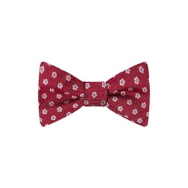 Masonic Revival Forget Me Not Bow Tie (Standard Self-Tied Red)