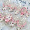 Provence Runner Handmade Nail Tips - Stiletto M / 프로방스