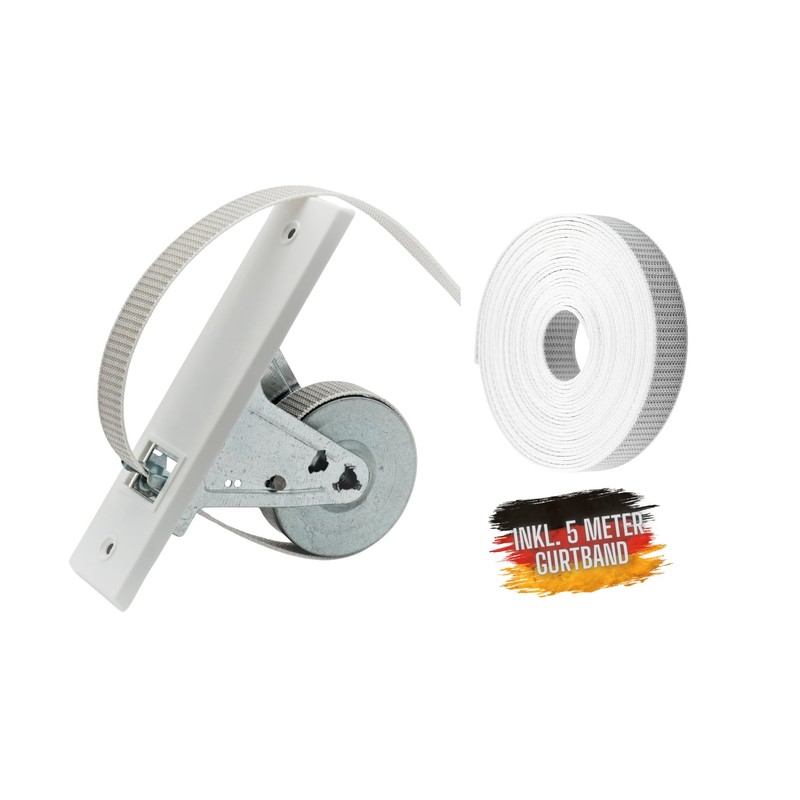 Roller Shutter Belt Winder Inlet Belt Roller [With 5 m