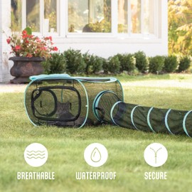 Kitty City Outdoor Catio Furniture and Play Kits for Cats, Play Combo