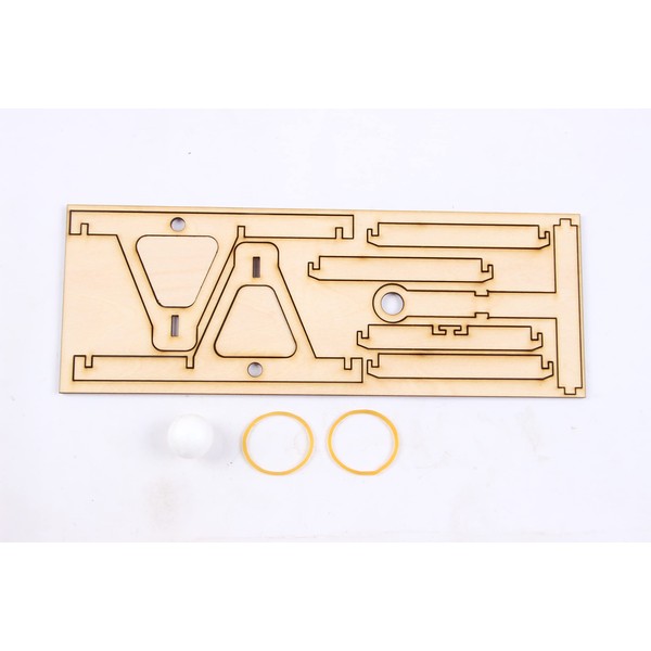 Wooden Moving Building Kit Educational Interactive Science and Technology Handmade