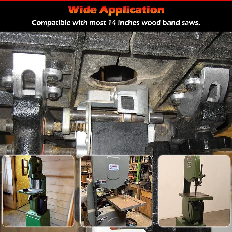 14" Bandsaw Trunnions with Degree Scale for Most 14-Inch Wood