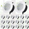 VIHOSE 18 Pcs Soffit Vents 4 Inch Soffit ABS Exterior