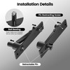 Pivot Hinge, Stainless Steel Hidden Door Pivot Hinge System, 180