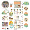 Pippi Longstocking Cupcake Banderoles Pack of 12 // Pippi Longstocking