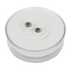 OCPTY 4pcs 2.5inch 13 Led 2Clear Light+2Amber Light Round Trailer