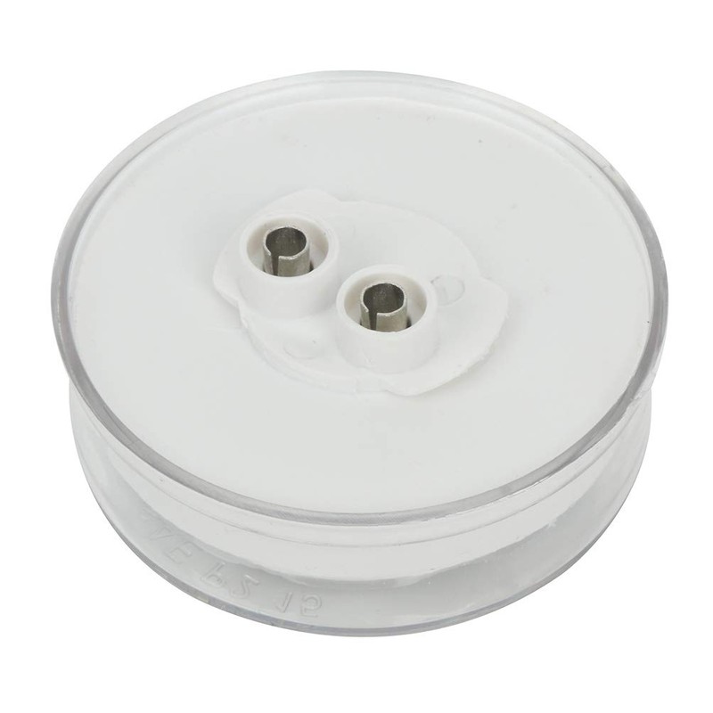 OCPTY 4pcs 2.5inch 13 Led 2Clear Light+2Amber Light Round Trailer