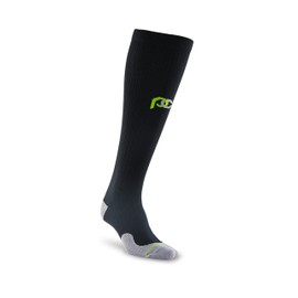 PRO Compression Marathon Socks, Calf-Length Graduated Compression Socks, Unisex (Black, X-Small)