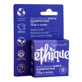 Ethique Tone It Down Brightening Purple Shampoo Bar Mini, 15g