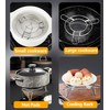 Round Steamer Rack for Pots, Adjustable Instant Pot Trivet Expandable