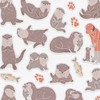 Zoom-in Animal 5424108 Sticker Large [Clawfish Otter] Cute Animal