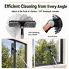 3-in-1 Feather dusters for Cleaning, Cobweb Duster with Extension Pole