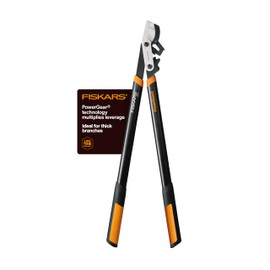 Fiskars 32-Inch Loppers for Tree Trimming, Heavy Duty, Low-Friction Sharp Steel Blade, Branch Cutter up to 2-Inch Diameter Cut Capacity, PowerGear2 Technology that Multiplies Power for Less Effort