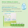 Bausch + Lomb Biotrue ONEday Tageslinsen, sph√§rische Kontaktlinsen, weich, 90