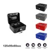 CRISCOLOR Cash Box Black 125 x 95 x 60 mm
