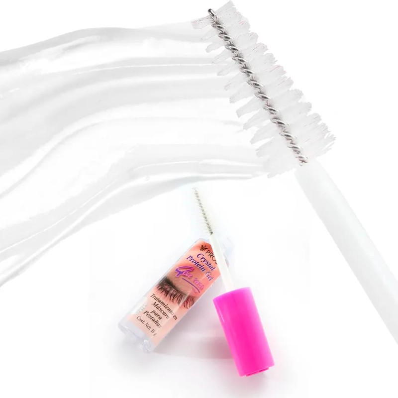 Mascara Rimel Crystal Protein Gel 4 En 1 Prosa Waterproof