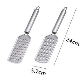 2Pcs Mini Cheese Grater With Handheld Cheese Shredder Kitchen Small Graters for Nutmeg Vegetables Fruits Chocolate Potato,Ginger and Garlic Carrot Shredder Lemon Zester