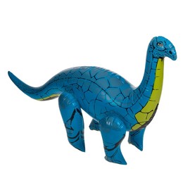 BLUECHOLON Inflatable Toy Dinosaur XL 60cm Various Models Collectable and Educational for Use in and in Water (Hin Brachiosaurus)
