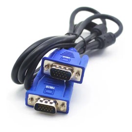 Cable Vga A Vga 1.5 Metro Para Proyector Laptop Pc Mayoreo