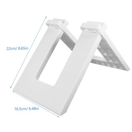 TEHAUX 2pcs Scooter Support Stand Plastic Bike Holder for Balanced Bikes Practical Scooter Parking Rack for Indoor Outdoor Use for Friends Family