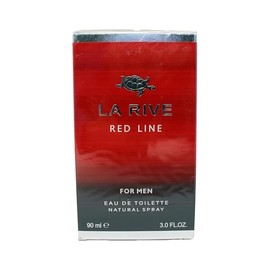 LA RIVE Red Line, 3 oz Eau De Toilette Spray for Men. Ships with tracking no.