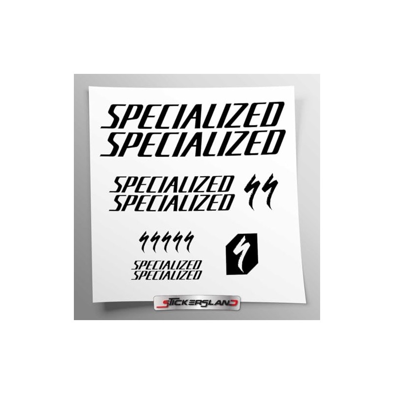 Stickersland® Sticker Set Compatible with Frame MTB Mountain Bike and