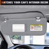 Left & Right Sun Visor for 2011-2015 Hyundai Elantra (NOT