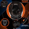 Milwaukee Helmets H7000 Glossy Black MayDay Modular Full Face Wireless
