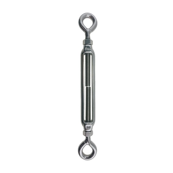 Stainless Steel (316) M8 (5/16") 8mm Turnbuckle Eye and Eye