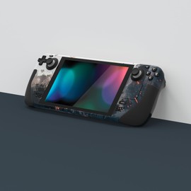 PlayVital Full Set Protective Skin Decal for Steam Deck LCD, Custom Stickers Vinyl Cover for Steam Deck OLED - Solitary Vanguard