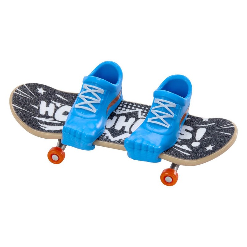 Hot Wheels, Comically Cool™ Skateboard with Tennis Toy for Kids