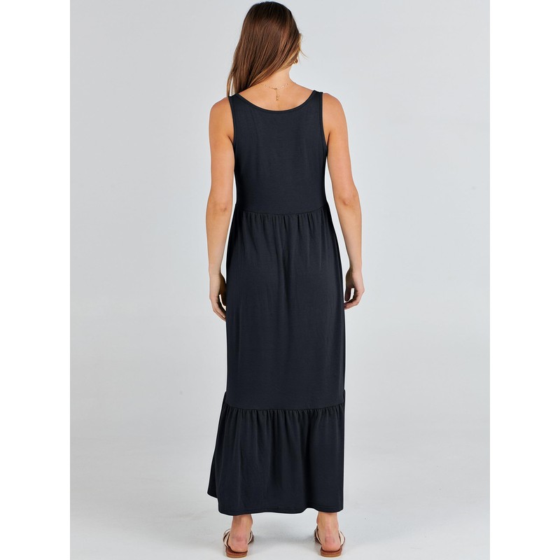 ANRABESS - Vestido de verano para mujer, sin mangas, estilo