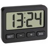 TFA Dostmann 60.2036 Mini Digital Alarm Clock Stopwatch Timer Ideal