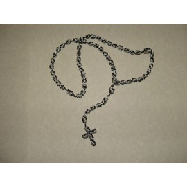 Knotted Cord Catholic Rosary - Remember Rosaries - Red, White & Blue