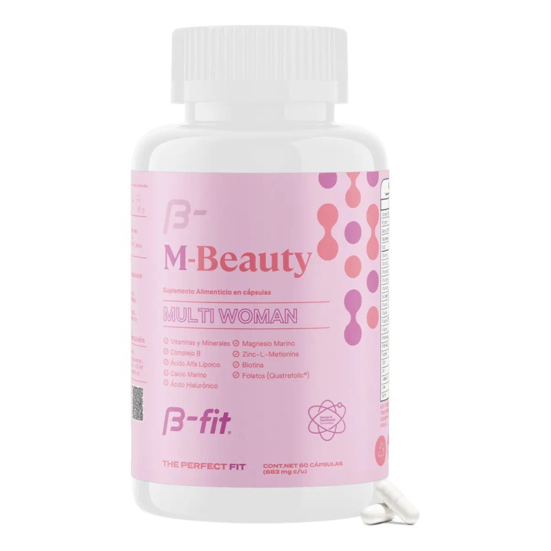 Fit Bella Vitaminas Mujer Cápsulas 683 Suplemento Alimenticio Minerales Multivitamínico