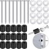 Pegboard Mounting Kit, Includes Screws, Spacers and Washers for 1/8-Inch