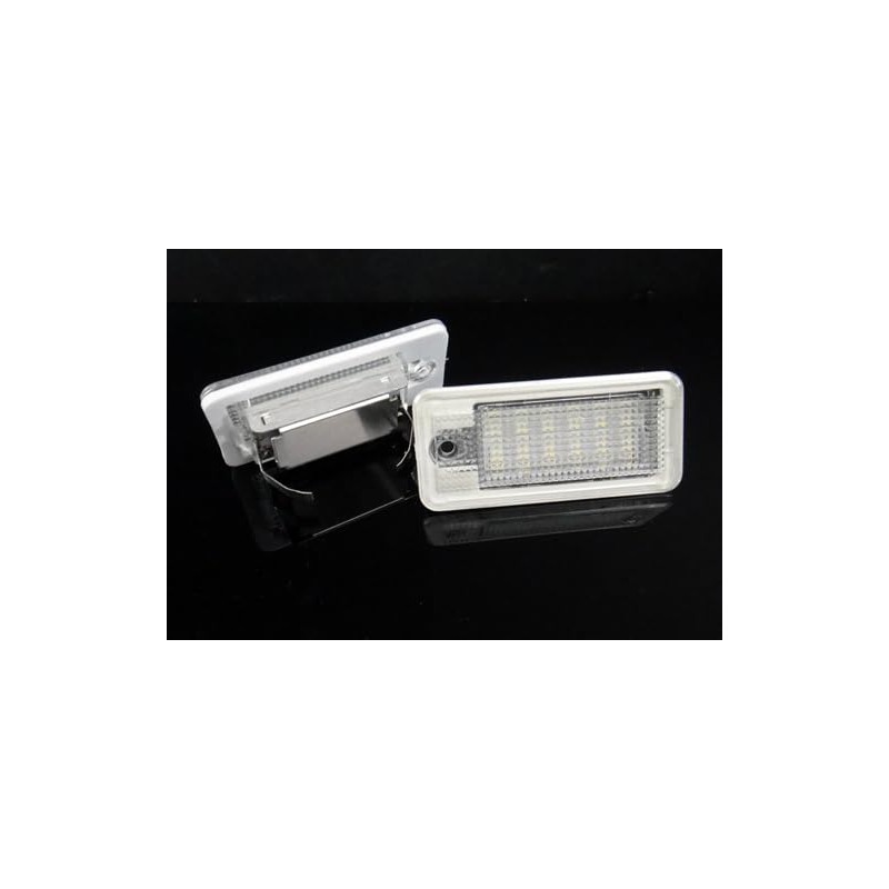 RZG 2x LED Licence Number Plate Light White Canbus For