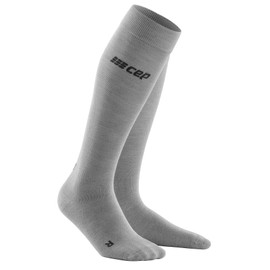 CEP Business + recovery socks for women, compression socks for everyday use and business, ALLDAY RECOVERY - Light Grey