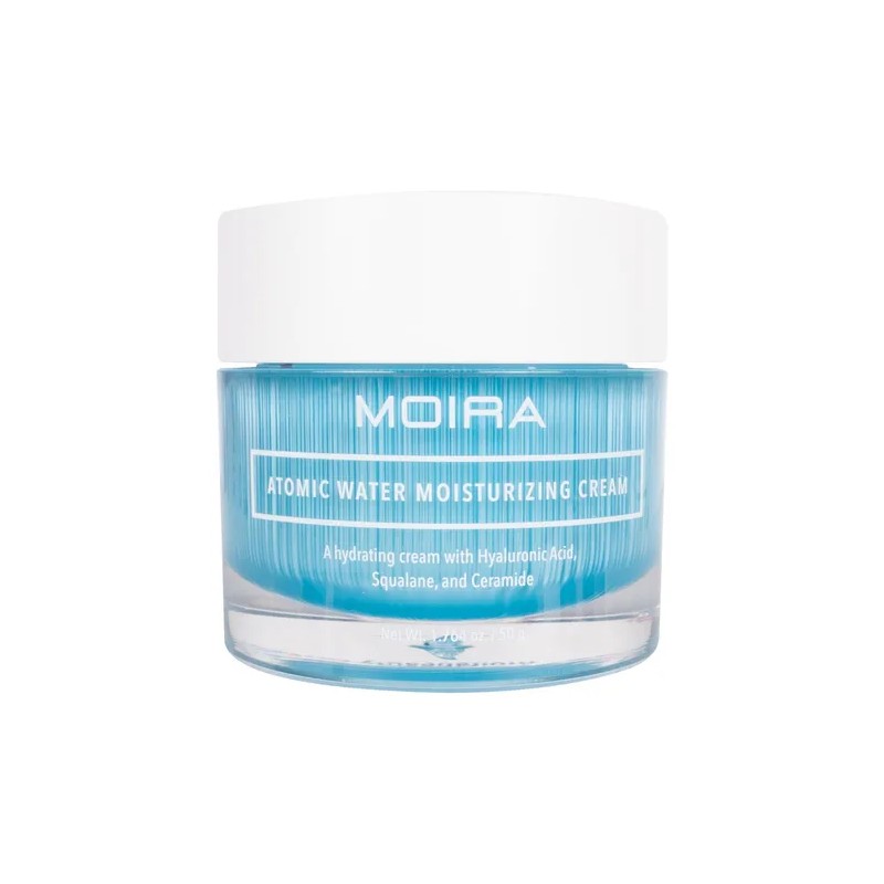 Crema hidratante facial Moira Cosmetics Atomic Water Moisturizing Cream para