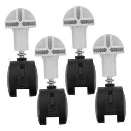 VILLFUL 4 Pack Cat Cage Casters Easy Assembly Pet Carrier Wheels Swivel Stem for Pet Crates Kennels