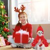 XOYTN Pet Christmas Costume, Cute Red Christmas Cat Cape Xmas